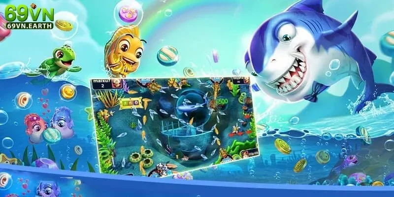Bắn cá 69VN Tổng quan về sảnh bắn cá 69VN